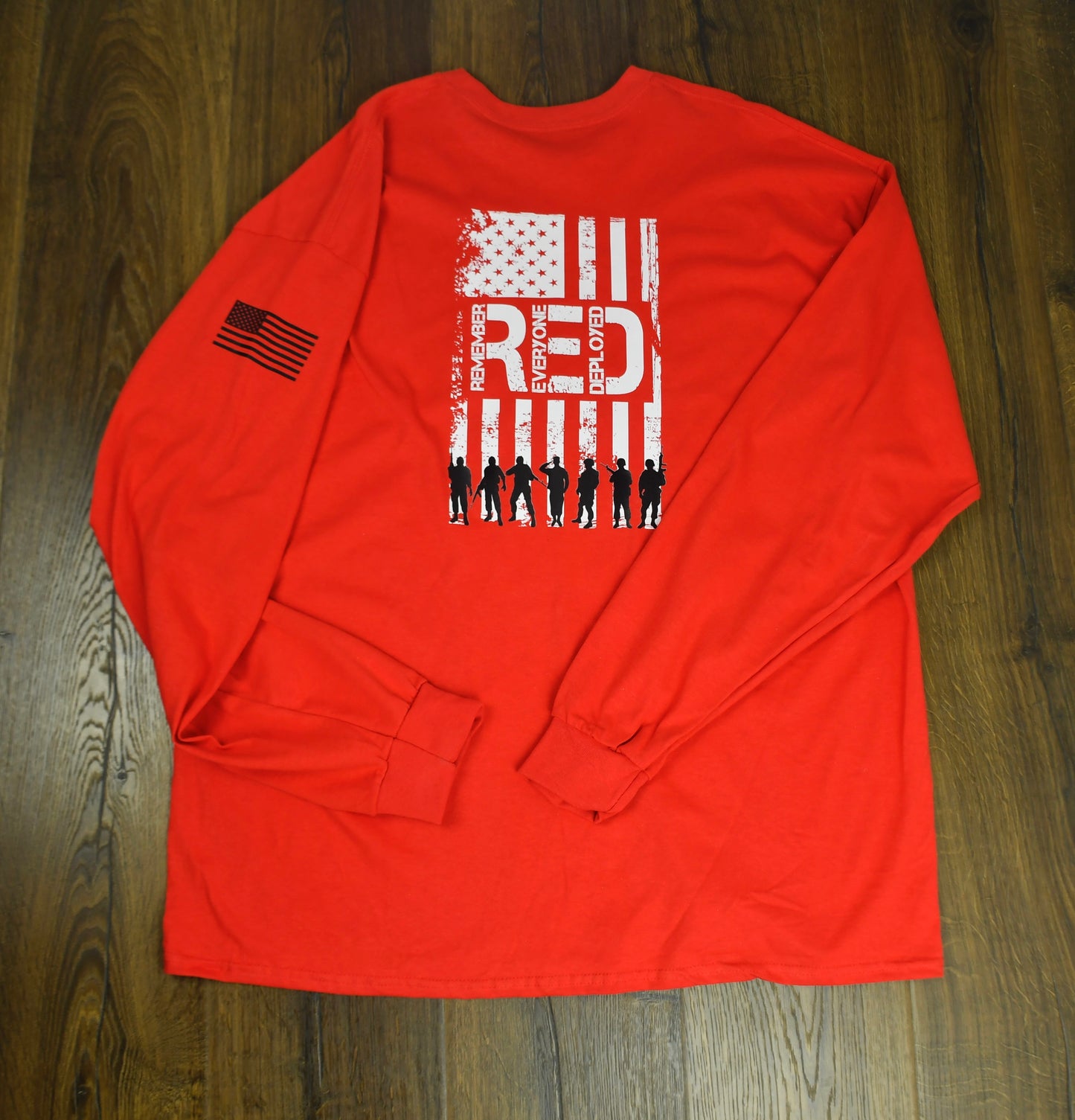 CUSTOM Logo RED Friday Long Sleeve