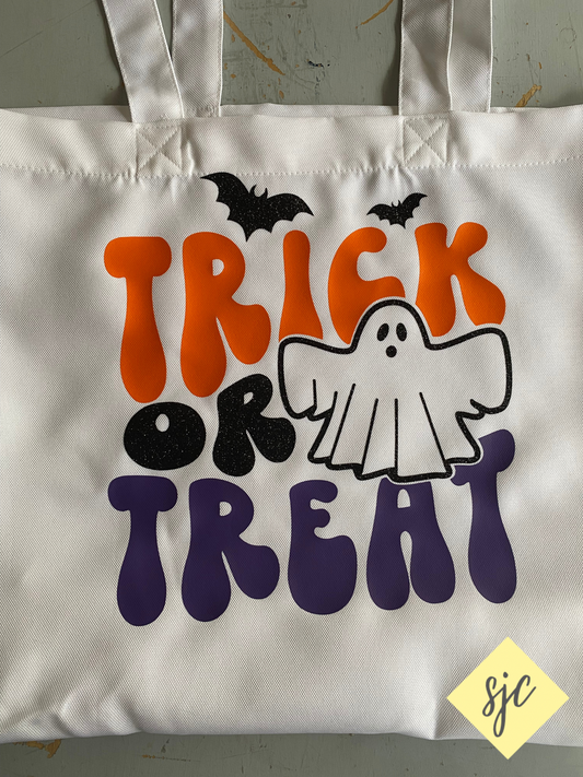 Ghosty Trick-or-Treat Bag