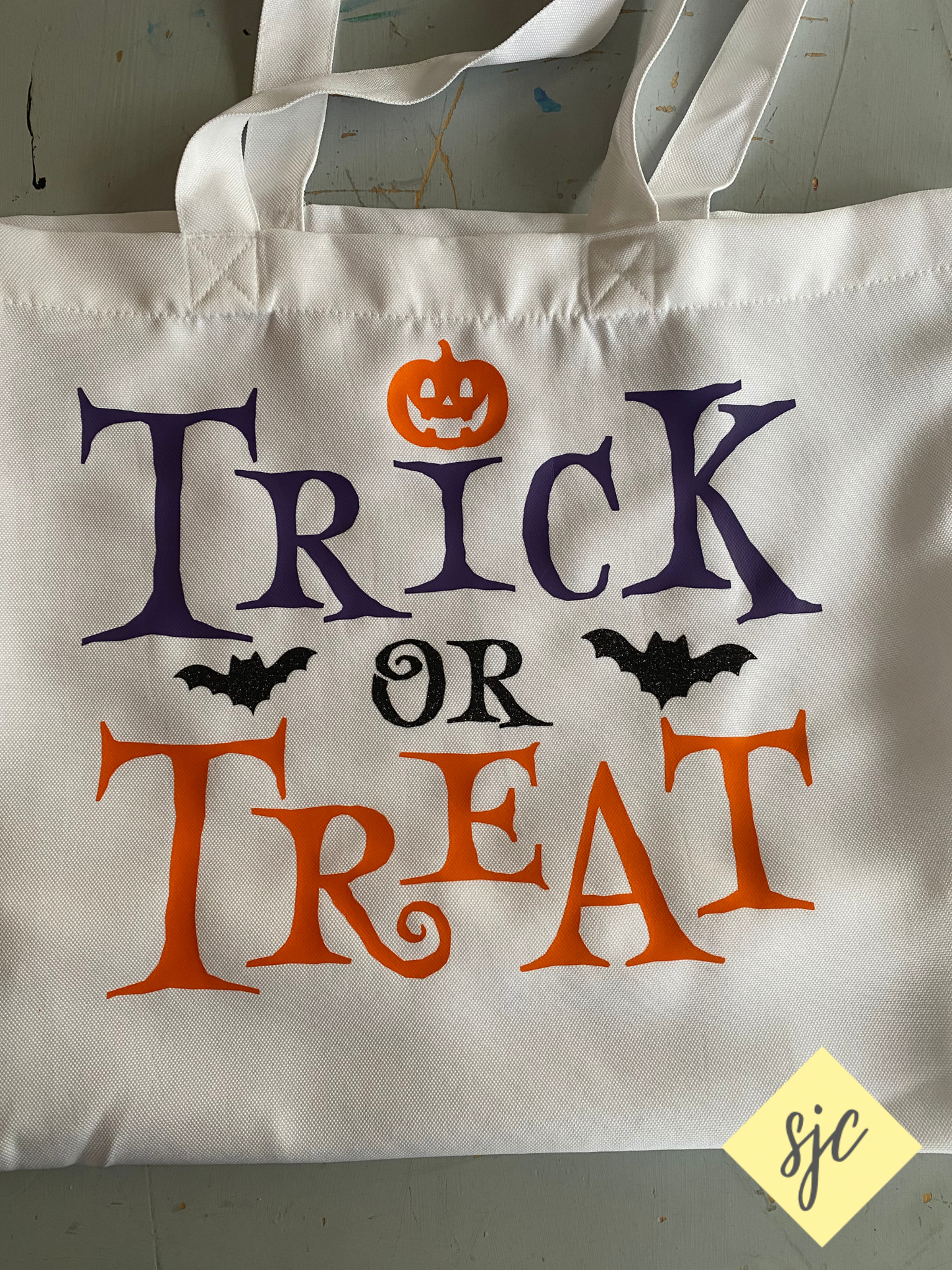 Pumpkin Trick-or-Treat Bag