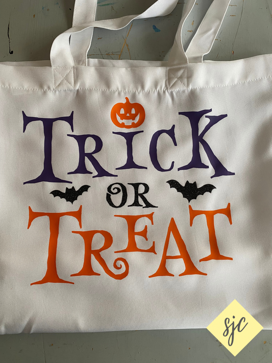 Pumpkin Trick-or-Treat Bag