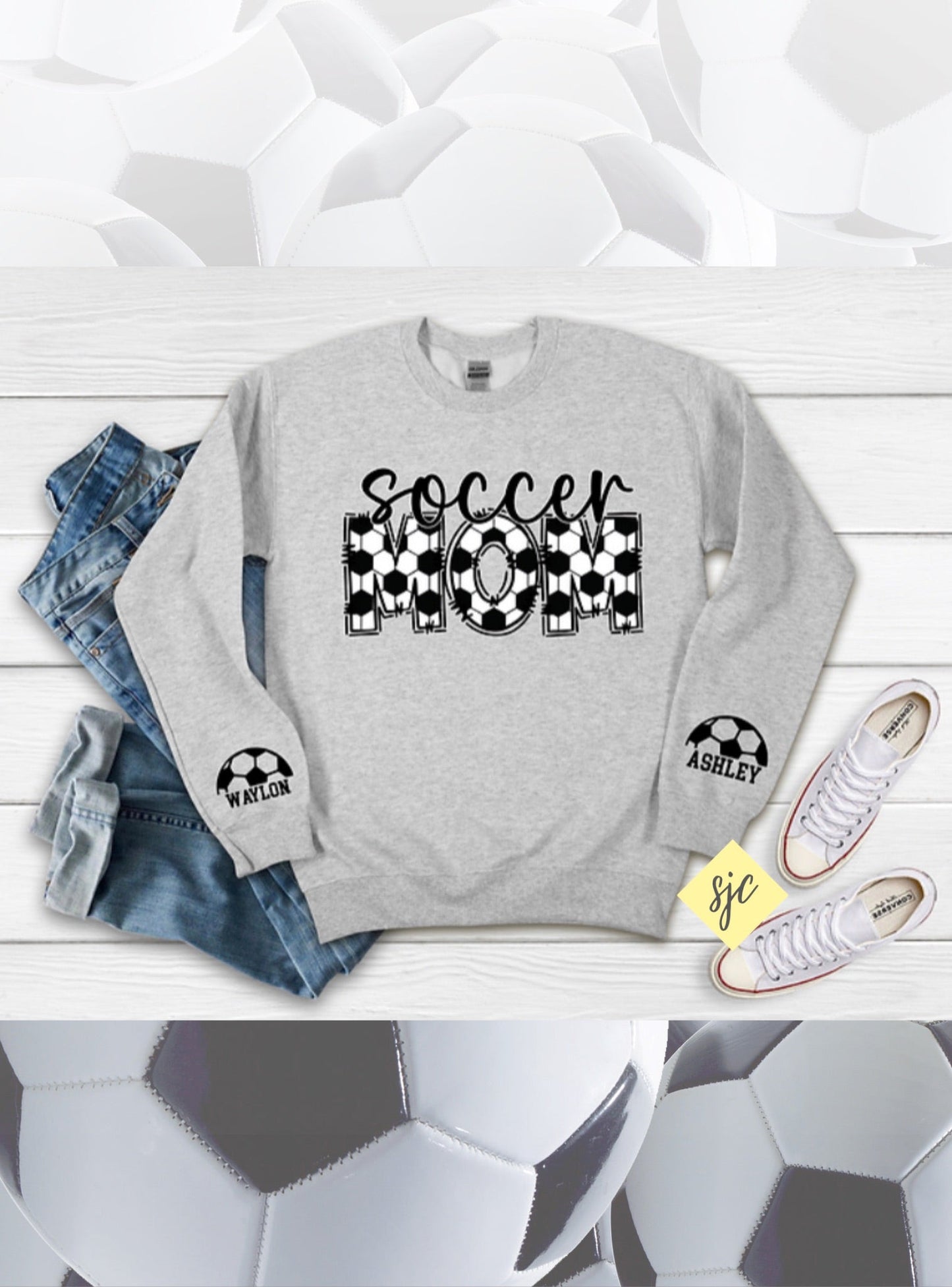 Personalized Name Sport Crewneck Sweatshirt
