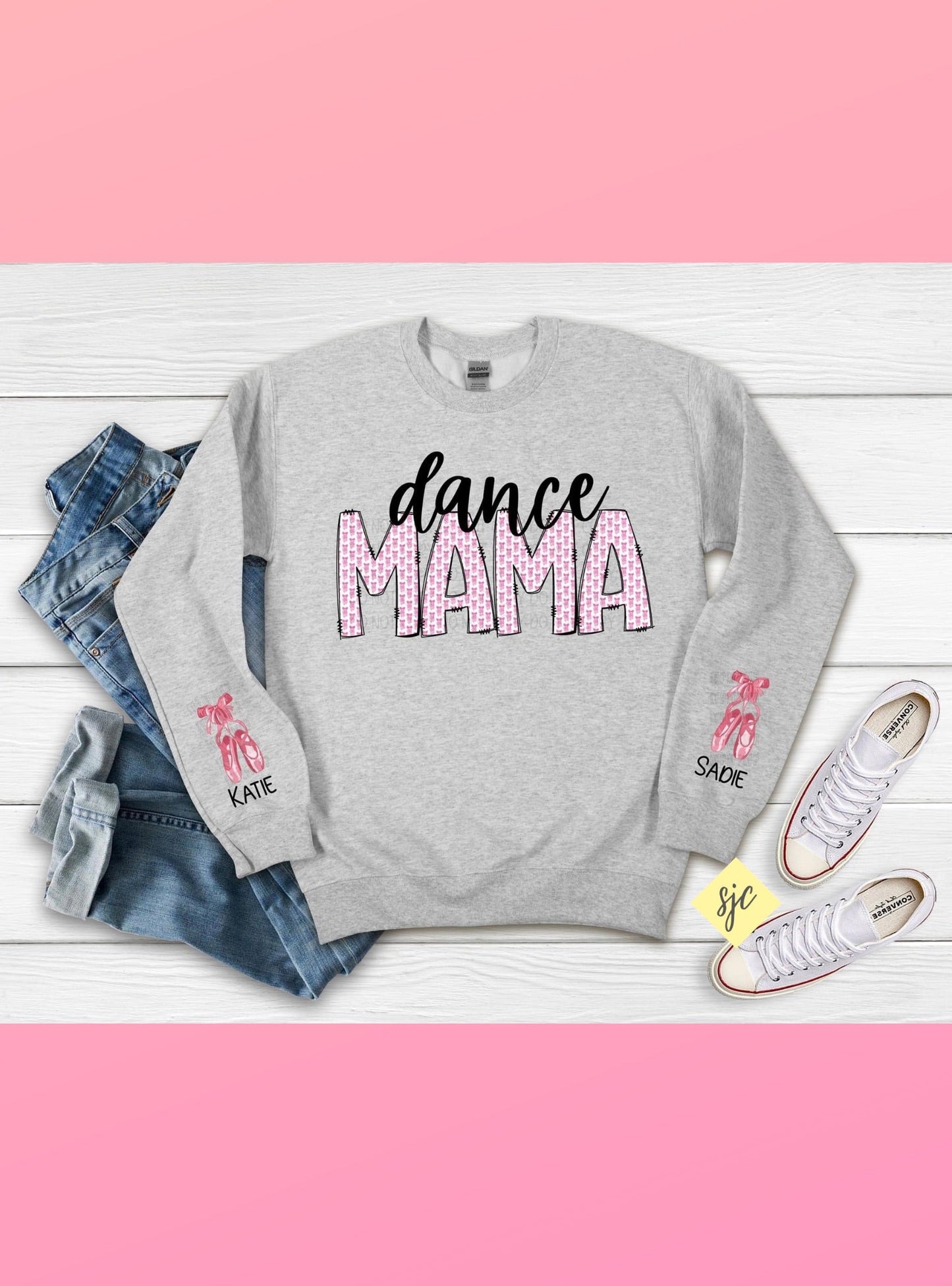 Personalized Name Sport Crewneck Sweatshirt